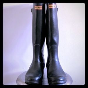 Hunter original rainboots w removable liners